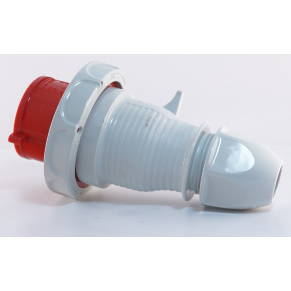 Трехфазный штекер на кабель WALTHER WL239 (3P+N+E) 32А 380V IP67 - фото №4