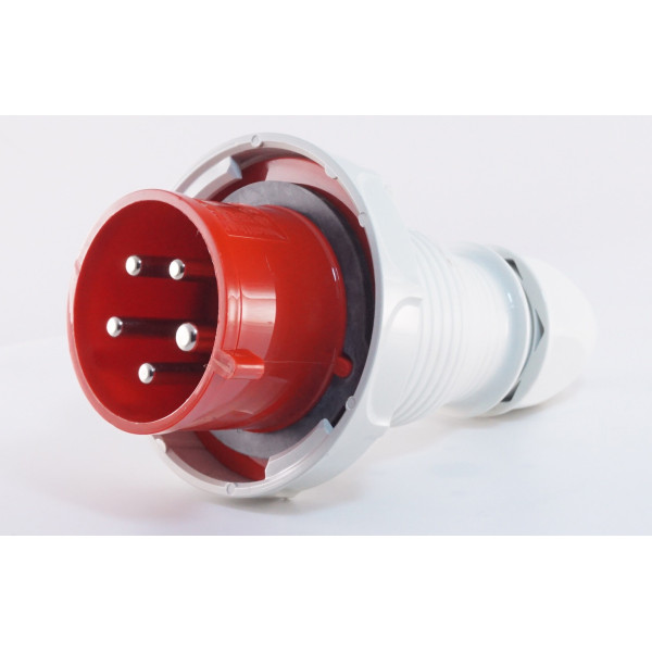Трехфазный штекер на кабель WALTHER WL239 (3P+N+E) 32А 380V IP67 - фото №5