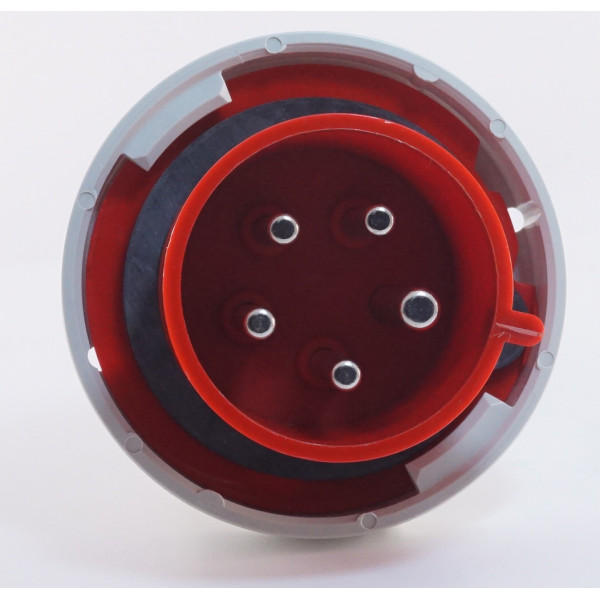 Трехфазный штекер на кабель WALTHER WL239 (3P+N+E) 32А 380V IP67 - фото №6