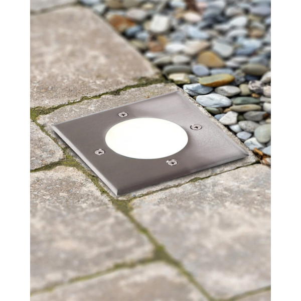 Вуличний світильник Goldlux 333599 Mivo LED 1x3W 4000K 300Lm IP67 сріблястий - фото №1