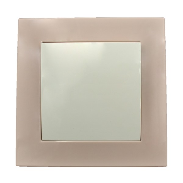 Рамка ELBI VEGA Colorline латте 1-на (510-014110-271) - фото №4