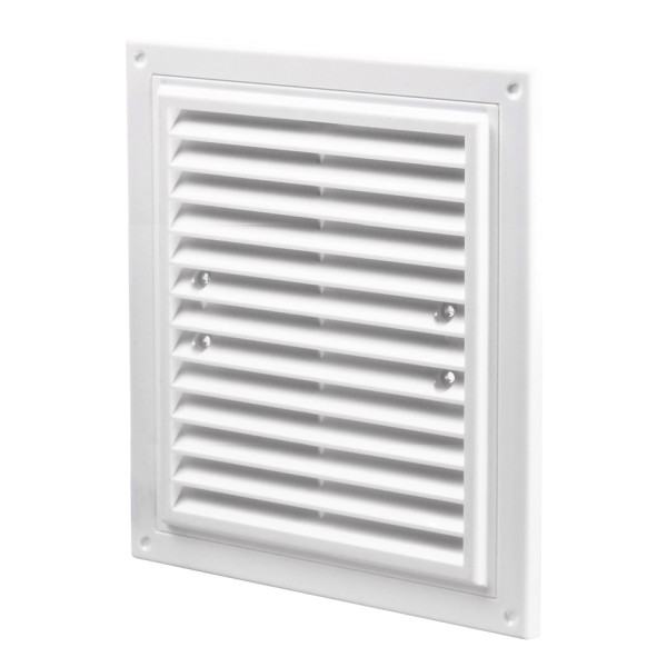 Решетка Домовент ДВ 250х180с белая