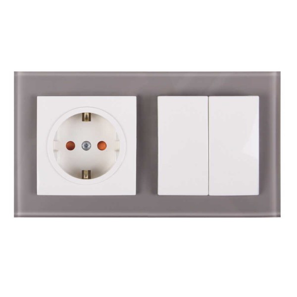 Рамка Nilson Alegra скло бронза 2-на ( 25BR0092 ) - фото №1