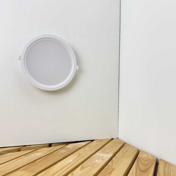 Світильник LED даунлайт Violux ALUMIN 24W 4200K круг IP20 ( 120190 ) - фото №1