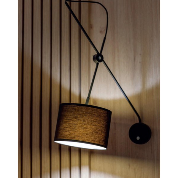 Бра, настенный светильник Nowodvorski 36513 Viper E14 1x10W IP20 черный - фото №2