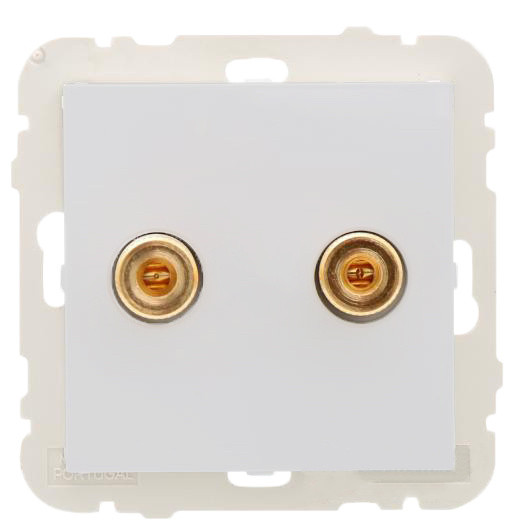 Стереоорозетка Logus 21220 TGE (лед)