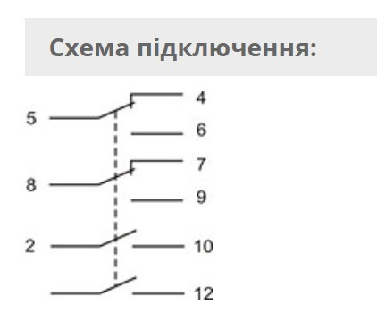 Проміжне реле F&F PK-4PZ-24V 24В 2х8 А - фото №4