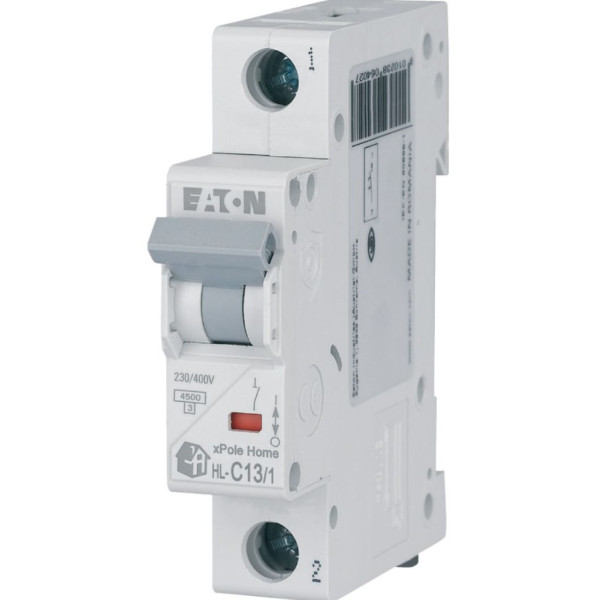 Автоматичний вимикач Eaton HL-C13/1 13A - фото №2