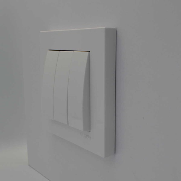 Вимикач Nilson Moda білий 3кл ( 21112066 ) - фото №2