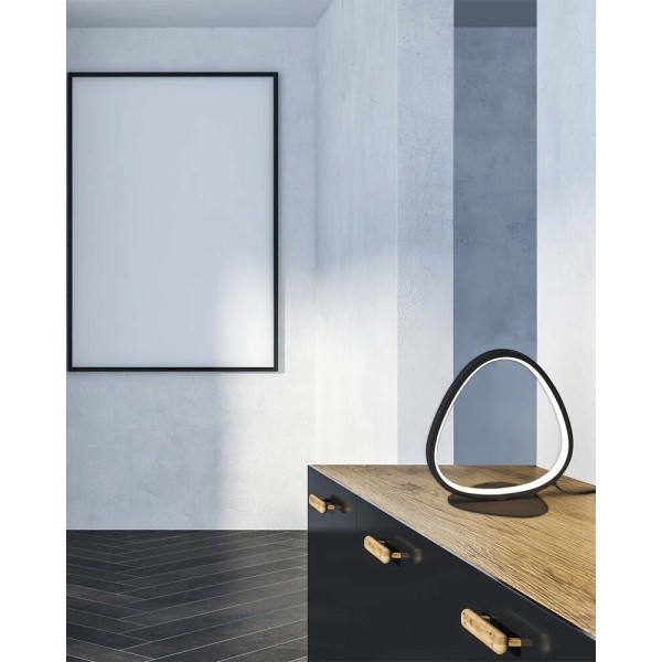 Настільна лампа Goldlux 334077 Petra LED 1x12W 4000K 1800Lm IP20 чорна - фото №1