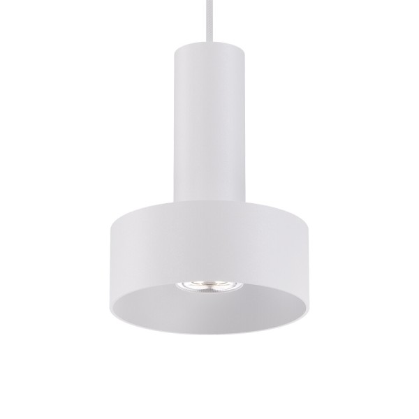 Подвесной светильник, люстра Kloodi PE-LORA148 GU10 WH IP20 белый - фото №1