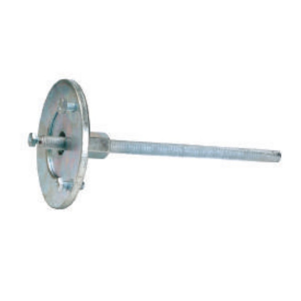 Держатель токопроводящей полосы DKC NE1002 для контура заземления из оцинкованной стали - фото №1