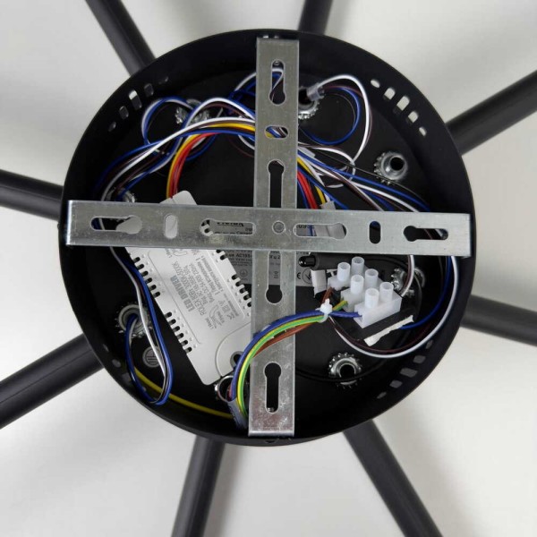 Светильник LED smart ROLEX+пульт 80W 3000-5000K IP20 прямокутник черный + золото Violux ( 220955 ) - фото №6