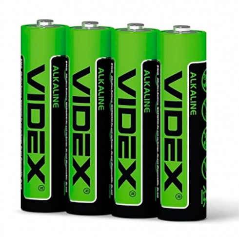 Лужна батарея Videx LR03 AAA (LR03/AAA 4pcs S) 4 шт