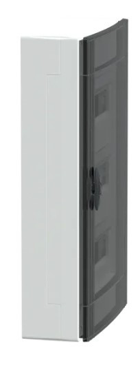 Навесной щит Schneider Electric PrismaSeT XS LVSXR313 3 ряда 39М дымчатые двери - фото №2