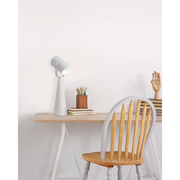 Настольная лампа Kanlux 36260 Larata E27 1x5W IP20 белая - фото №1