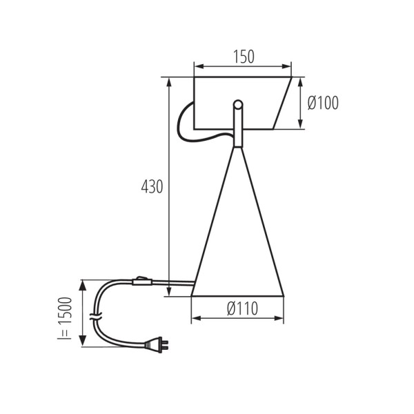 Настольная лампа Kanlux 36260 Larata E27 1x5W IP20 белая - фото №4