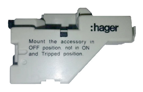 Расцепитель независимый SH Hager HXC005H - фото №2