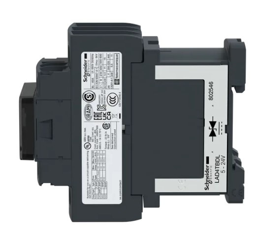 Контактор Schneider Electric LC1D25BD 3Р 25A НО+НЗ 24В ограничитель - фото №3