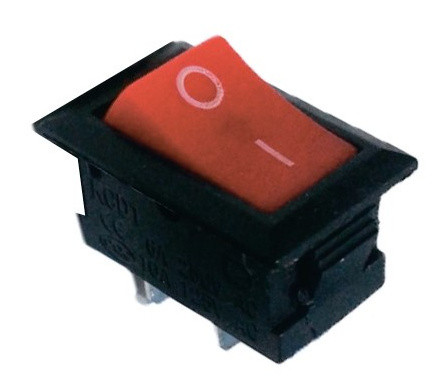 Переключатель TNSy KCD1-101 R/B красный (TNSy5500676)