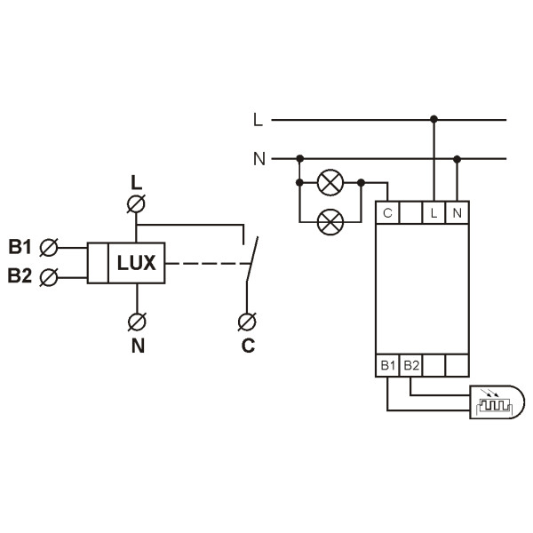 Сумеречное реле Promfactor FRS21 220В - фото №1