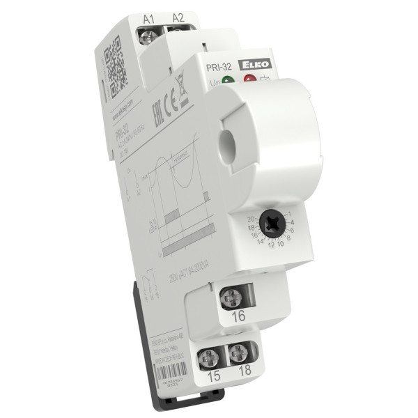 Реле контролю струму Elko-Ep PRI-32 AC 24-230В/DC 24В