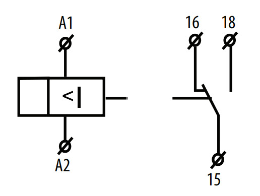 Реле контролю струму Elko-Ep PRI-32 AC 24-230В/DC 24В - фото №1