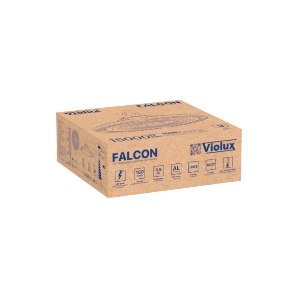 Светильник LED подвесной ДСП VIOLUX 100W 15000Lm 5000K IP65 ( 430292 ) - фото №8