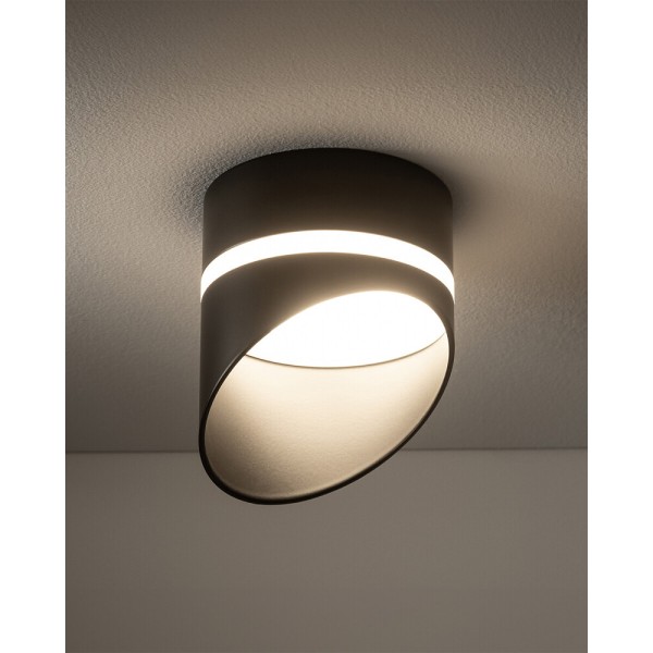 Точечный светильник Nowodvorski 10485 Vis GX53 1x12W IP20 черный - фото №1