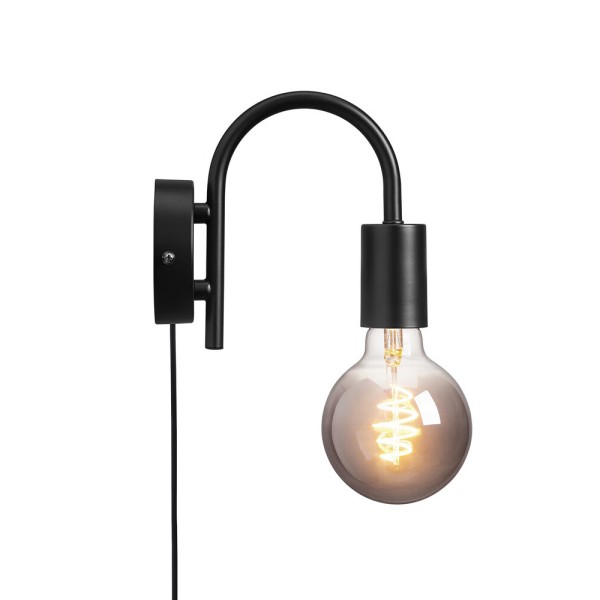 Бра, настінний світильник Nordlux 2112071003 Paco E27 1x25W IP20 чорний - фото №3