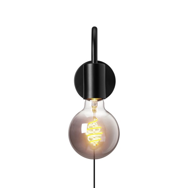 Бра, настінний світильник Nordlux 2112071003 Paco E27 1x25W IP20 чорний - фото №4