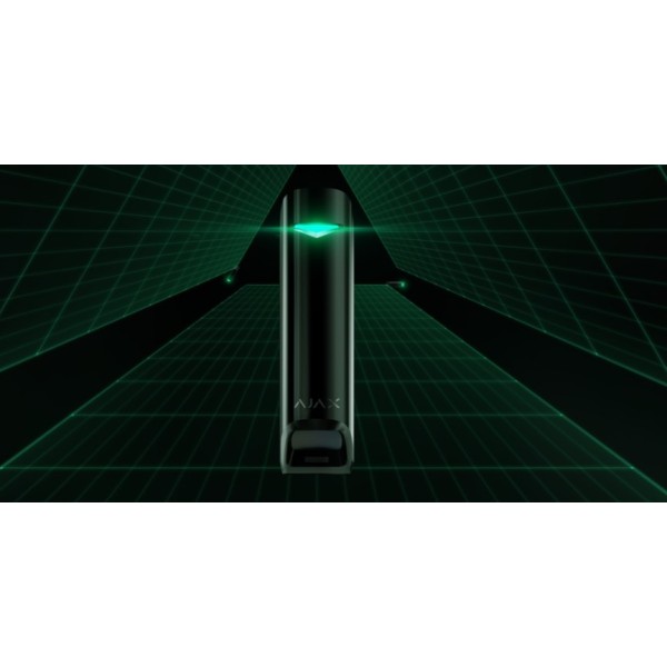 Беспроводной датчик выявления движения «штора» Ajax 15834 Ajax MotionProtect Curtain (черный) - фото №1