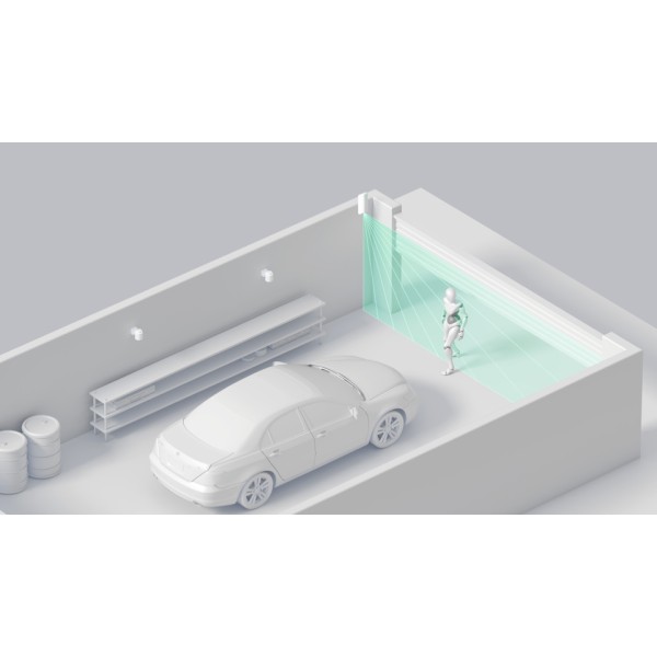 Беспроводной датчик выявления движения «штора» Ajax 15834 Ajax MotionProtect Curtain (черный) - фото №4