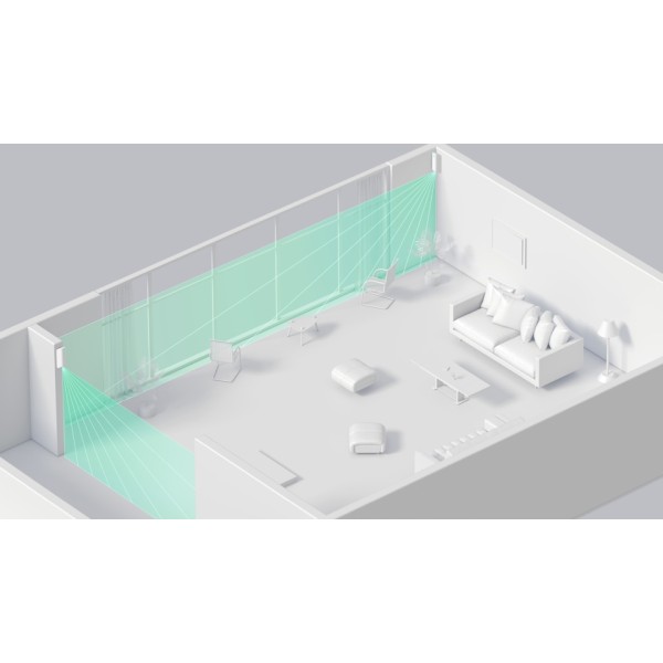 Беспроводной датчик выявления движения «штора» Ajax 15834 Ajax MotionProtect Curtain (черный) - фото №6