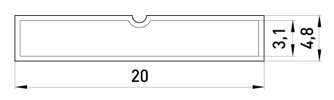 З'єднувальна кабельна гільза E.Next e.tube.stand.gty.4 луджена мідна (s041003) - фото №1