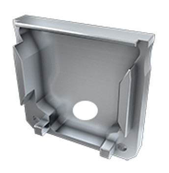 Заглушка Lumines для типа DILEDA с отверстием серебро