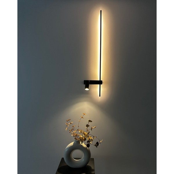 Настенный светильник, бра Nowodvorski 11426 Easy Right LED+GU10 MR11 11+10W 3000K 380Lm IP20 черный - фото №4