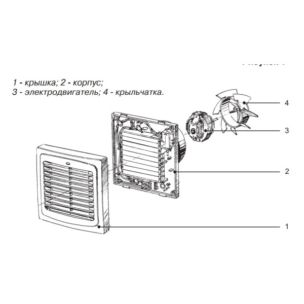 Вентилятор Blauberg Auto 125 - фото №2