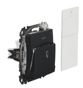 Картковий вимикач Schneider Electric Sedna Design & Elements чорний SDD114121 - фото №3