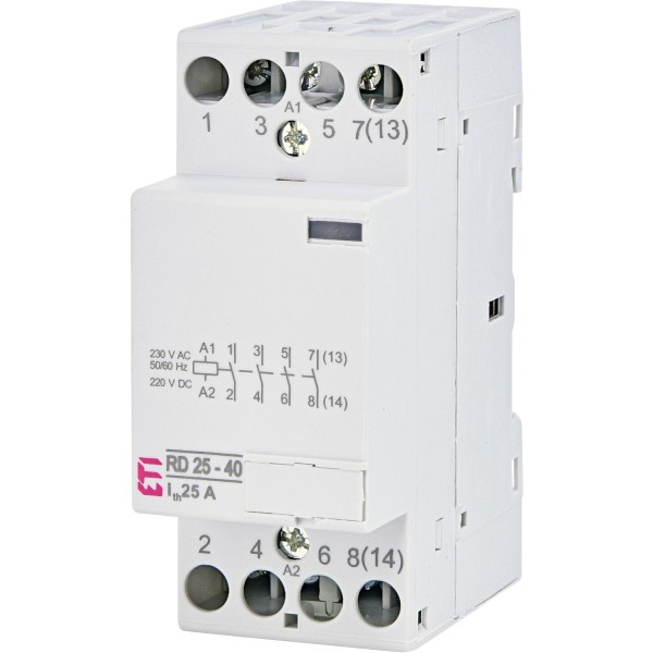 Контактор ETI 002464010 RD 25-40 (230V AC/DC) (AC1)