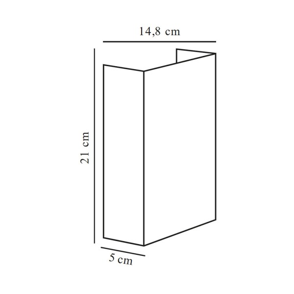 Вуличний світильник Nordlux 2518041203 Fold LED 1x10W 3000K 400Lm IP54 чорний - фото №3