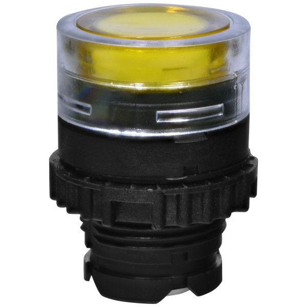 Заглиблена кнопка-модуль ETI NSE-PBFI-Y з підсвіткою жовта (4774053)