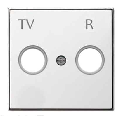 Центральна плата TV+R розетки ABB Sky 8550 BL (біла)