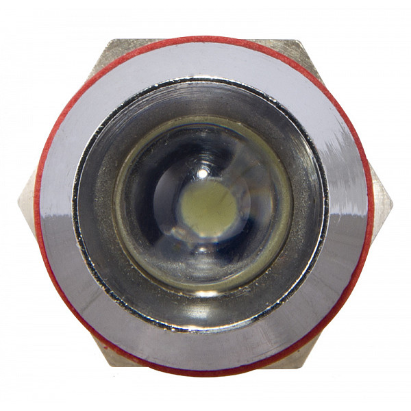 Сигнальна арматура Аско-Укрем AD22C-6 220В АС біла (A0140030099) - фото №2