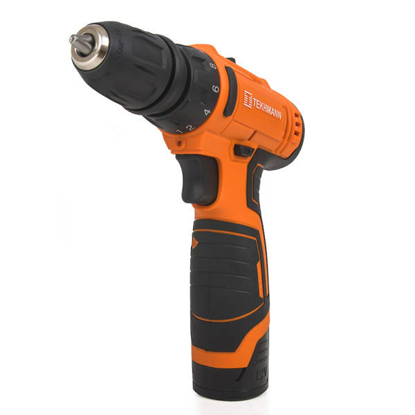 Аккумуляторный шуруповерт Tekhmann (847983) TCD-12 QC Li - фото №2