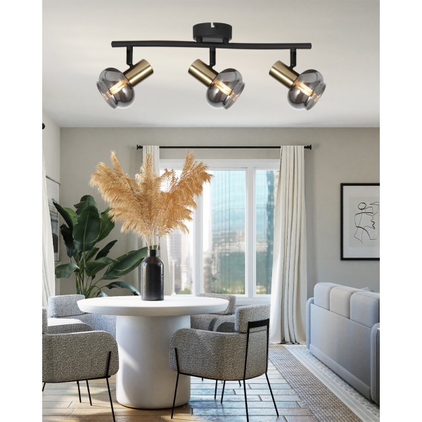 Спот Reality 841403-32 Lauree E14 3x40W IP20 Bl - фото №2