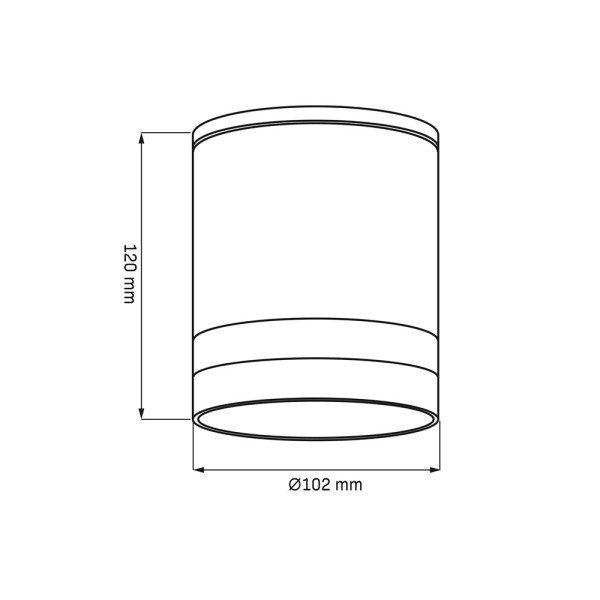 Вуличний світильник Goldlux 330970 Tromso GU10 1x10W IP54 чорний - фото №3