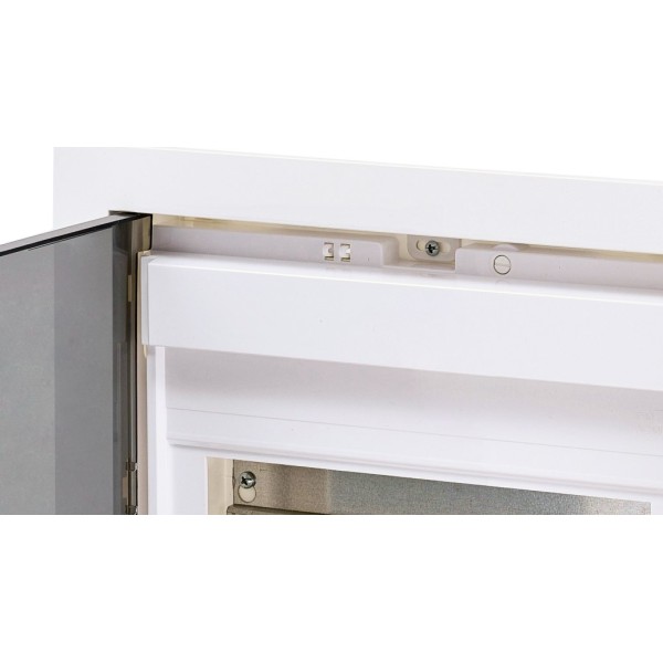 Металопластиковий електрощит ETI 001101180 ECG14 PT 12+2 М з прозорими дверцями - фото №3