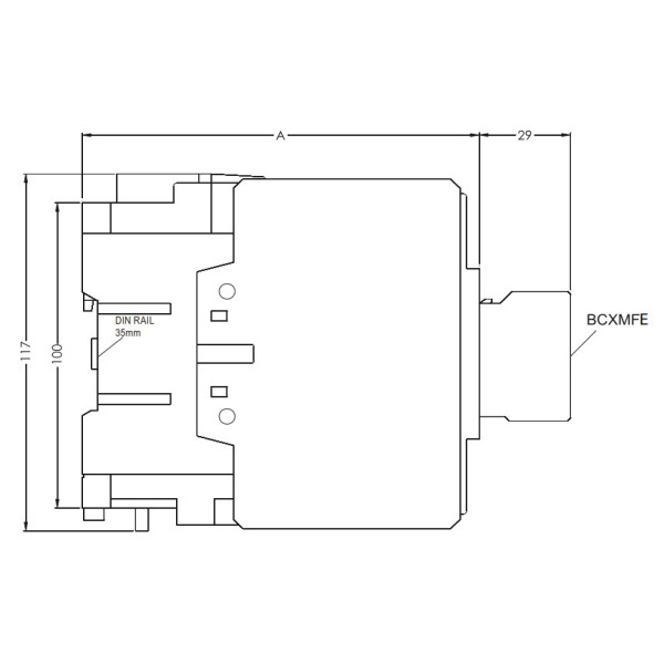 Контактор ETI CEM 105.11 230V AC - фото №3