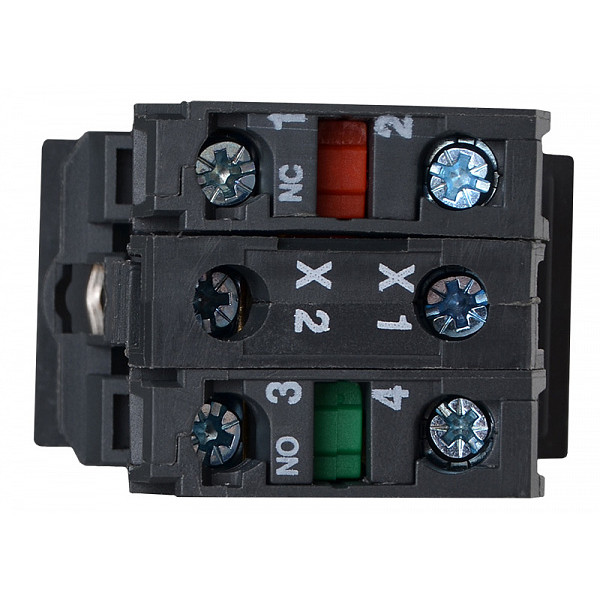 Двойная кнопка Аско-Укрем TB5-AW8365 с подсветкой «Старт/Стоп» (A0140010179) - фото №1